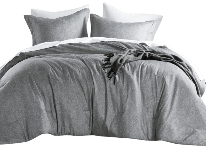 Camden Chambray Print 3-Pc. Comforter Set, King/California King