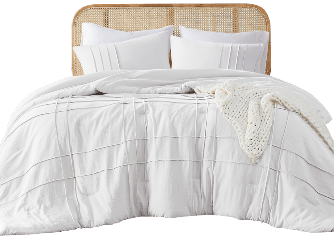 Porter Washed Pleated 2-Pc. Comforter Set, Twin/Twin Xl
