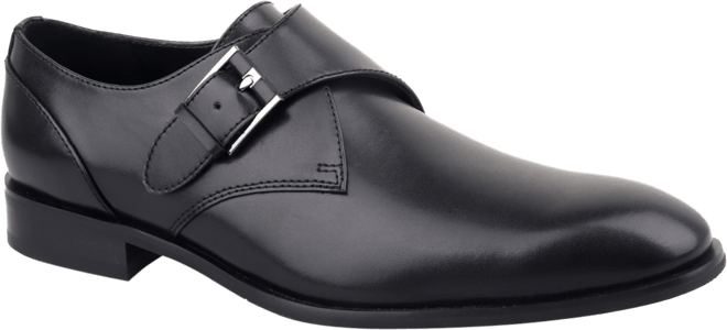 Men's Elijah Single Monk Strap Shoe, Created for Macy's