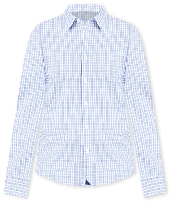 【U LAN】Breed wrinkle checked shirt U LAN】Breed wrinkle checked shirt Breed wrinkle checked