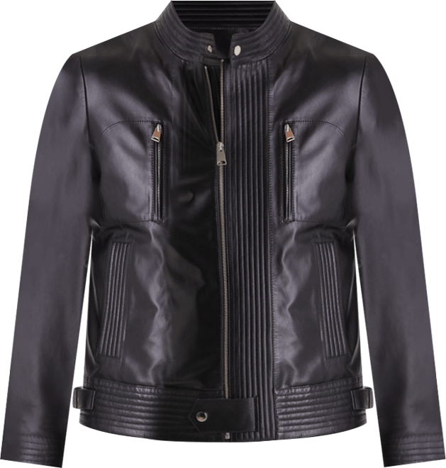 Men's Fashion Jacket, Nappa Black