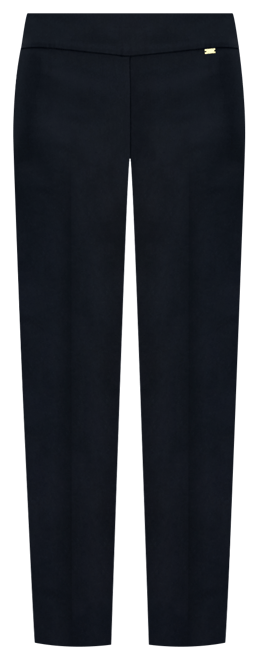 Buy Style & Co women tummy control pull on straight leg pants deep sea navy  Online