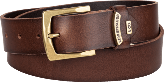 DENIZEN® from Levi's® Men's Roller Buckle Casual Leather Belt - Brown XL