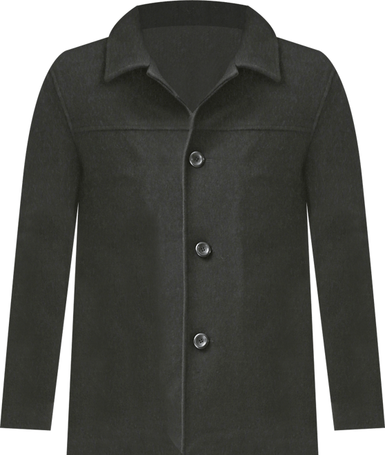 Men Matthew Wool Blend Car Coat