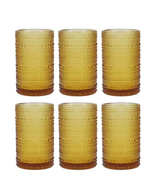 Jupiter Ice Beverage Glasses, Set of 6