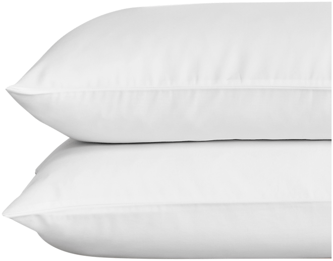 100% Organic Cotton Pillow Cases Queen / Standard Set Of 2, Soft & Cooling Percale Cotton Pillowcases with Envelope Closure by  -