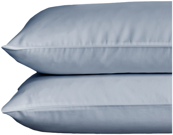 100% Organic Cotton Pillow Cases Queen / Standard Set Of 2, Soft & Cooling Percale Cotton Pillowcases with Envelope Closure by  -