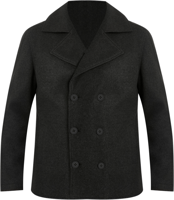 Cornier 24aw DOUBLE CLOTH PEA COAT