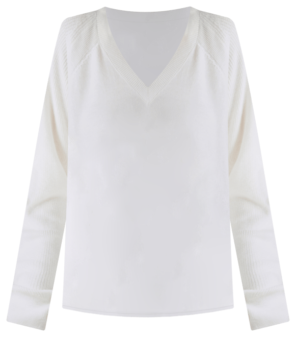 Lucky Brand Women's Cloud Soft V-Neck Sweater - Macy's