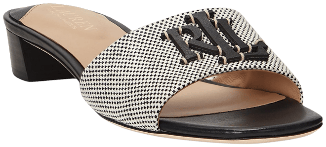 Lauren Ralph Lauren Women's Fay Logo Dress Sandals - Macy's