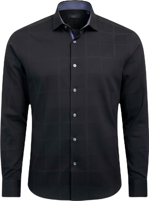 Men's Regular-Fit Check Dress Shirt