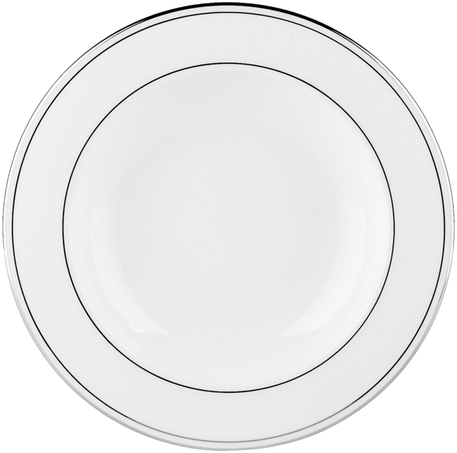Federal Platinum Rim Soup Bowl