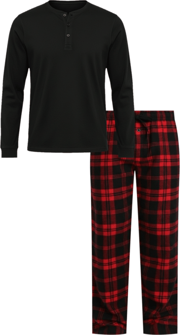 Sleep Hero Men's Flannel Pajama Set