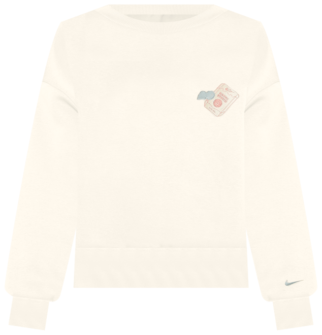 나오미 오사카 피닉스 플리스 여성 오버 오버사이즈 크루넥 스웻셔츠