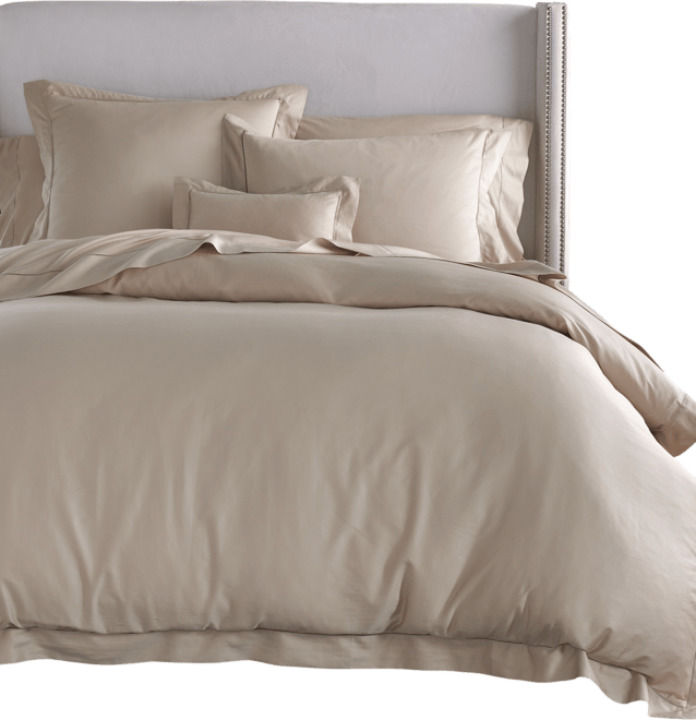 Fiona Woven Cotton Duvet Cover, King