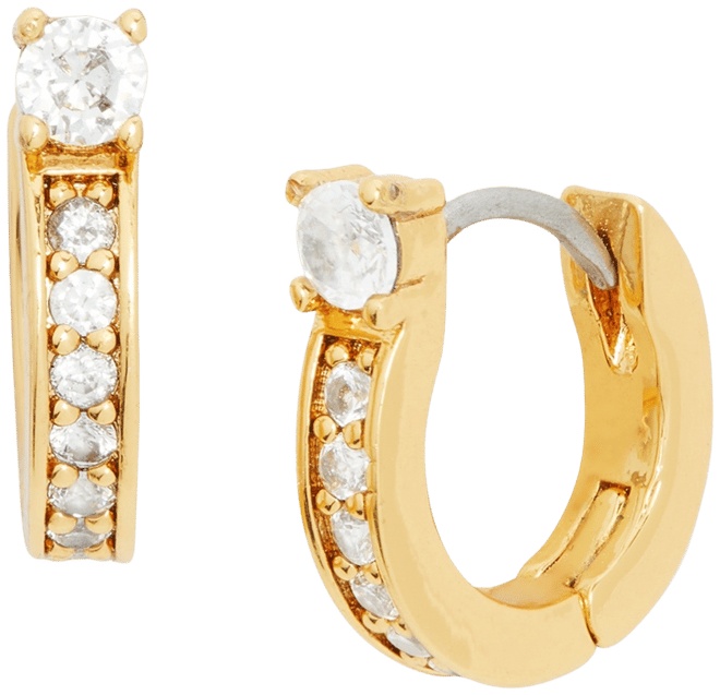 Kate spade gold sale hoop earrings