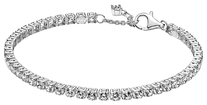 Cubic Zirconia Sparkling Tennis Bracelet