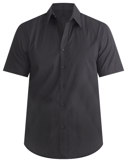 Men's Classic Short-Sleeve Coufran Button Up Shirt