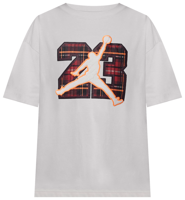 Jordan Plaid Pack 23 Tee Big Kids T-Shirt