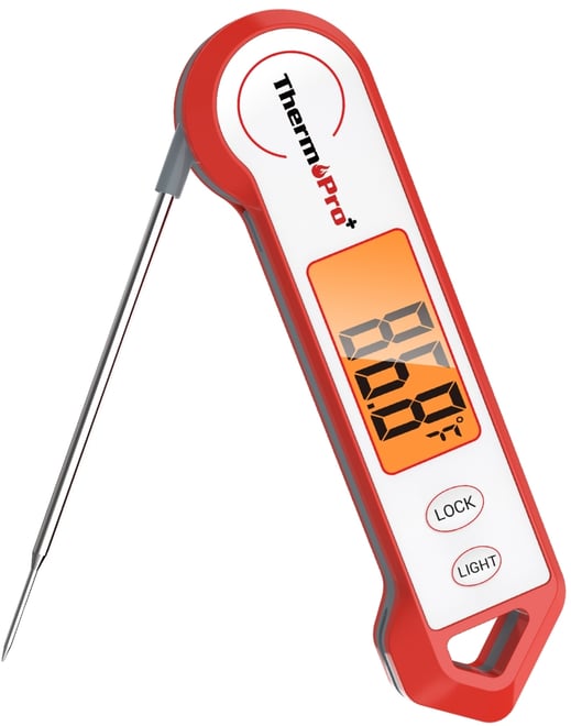 Pack of 1 TP19HW Water-Resistant Digital Meat Thermometer
