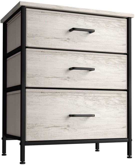 Nightstand with 3 Drawers