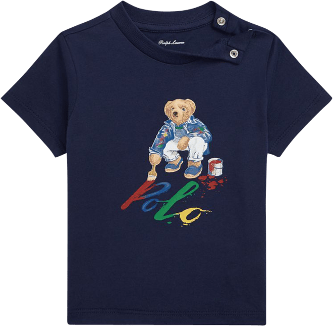 Ralph Lauren Boys Polo Bear Cotton Jersey Tee Baby Bloomingdale s