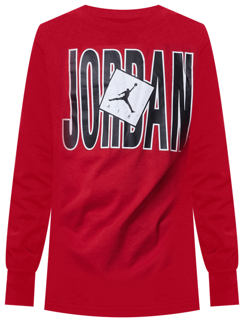Jordan Stretch Out Long Sleeve Tee Big Kids Long Sleeve Tee