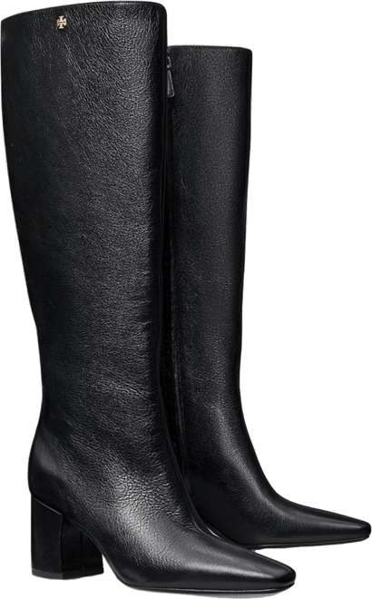 Tory burch black on sale over the knee boots