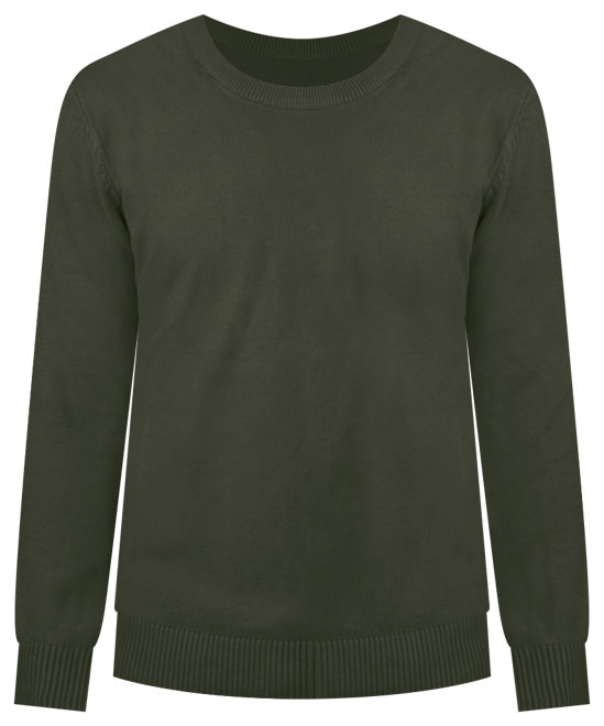 Boy's Basic Crew Neck Sweater