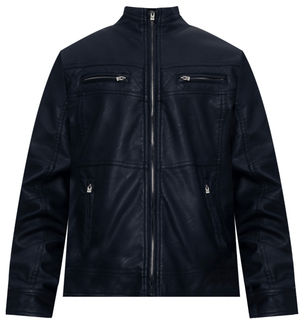 Boy's Pu Jacket With Lining