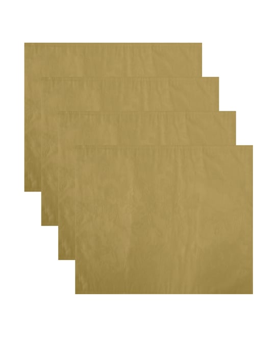 Poinsettia Elegance Jacquard Holiday Placemat, Set of 4