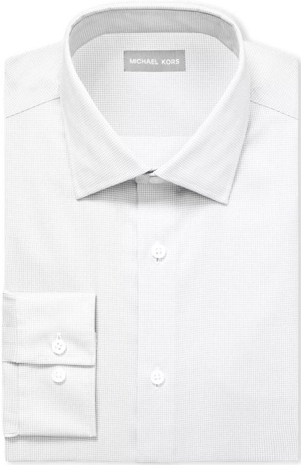 Men's Regular Fit Airsoft Stretch Ultra Wrinkle Free Dress Shirt