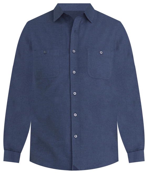 Men's Regular Fit Hemsworth Flannel Button Up Shirt