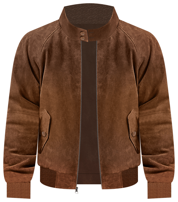 Men Wwii Suede Leather Bomber Jacket
