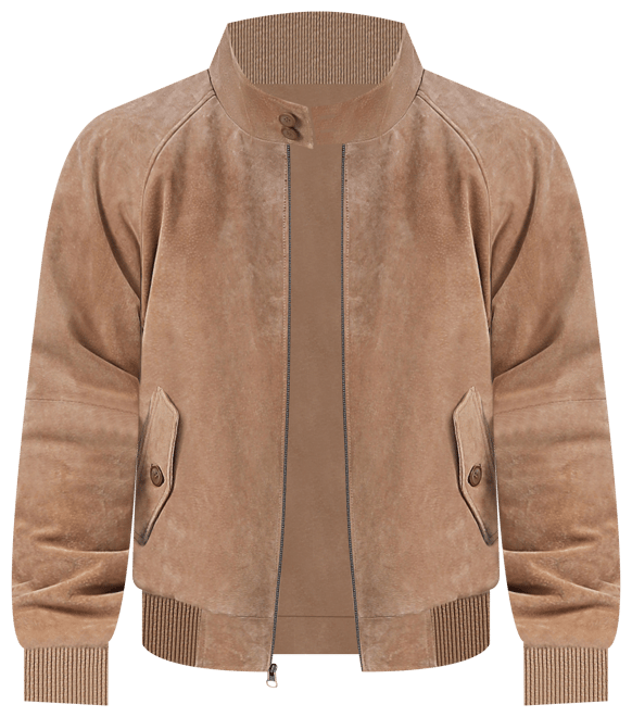 Men Wwii Suede Leather Bomber Jacket