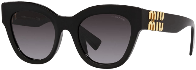 miumiu サングラス　キャットアイ Miu Miu Eyewear cat-eye Sunglasses | Grey | FARFETCH