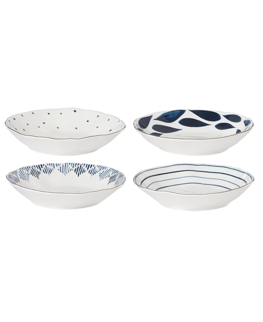 Blue Bay Assorted Pasta Bowls, Set of 4