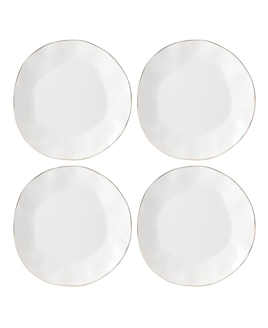 Blue Bay Dinner Plates, Set of 4