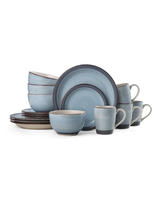 Sadie Blue 16 Pc. Dinnerware Set, Service for 4