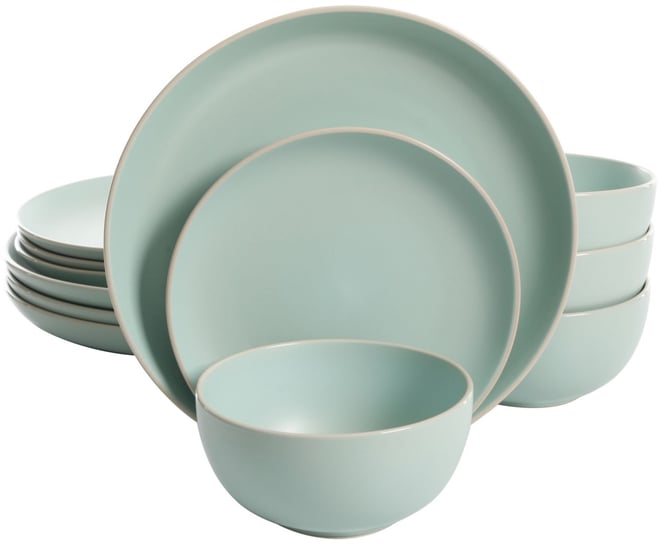 Home Rockaway 12-Piece Dinnerware Set, Service for 4