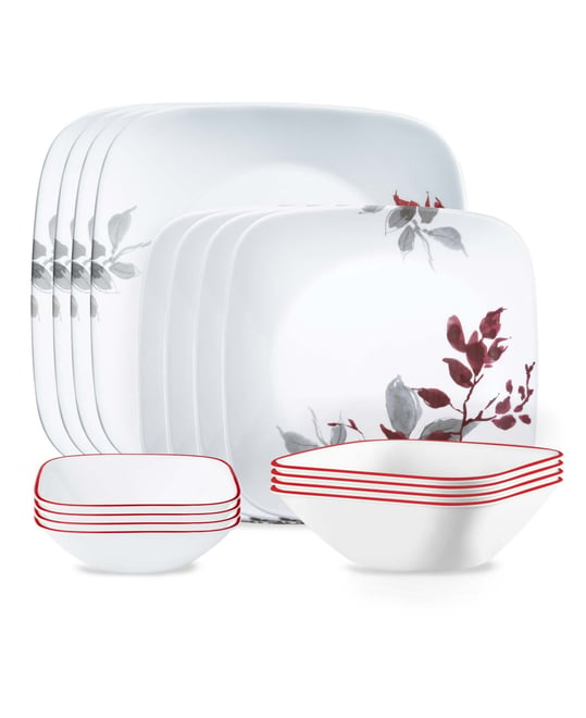 Corelle square plate set best sale