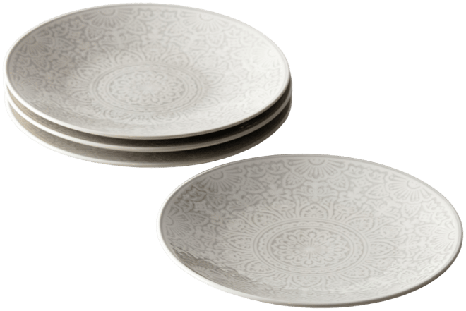 Havana Coupe Salad Plates, Set of 4