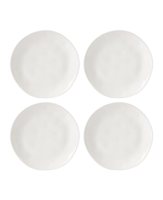 Bay Colors Solid Dinner Plates, Set of 4