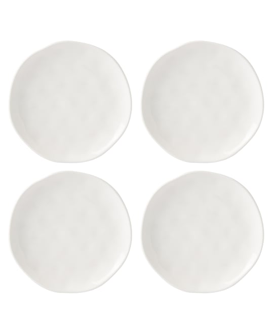 Bay Solid Colors Accent Plates, Set of 4