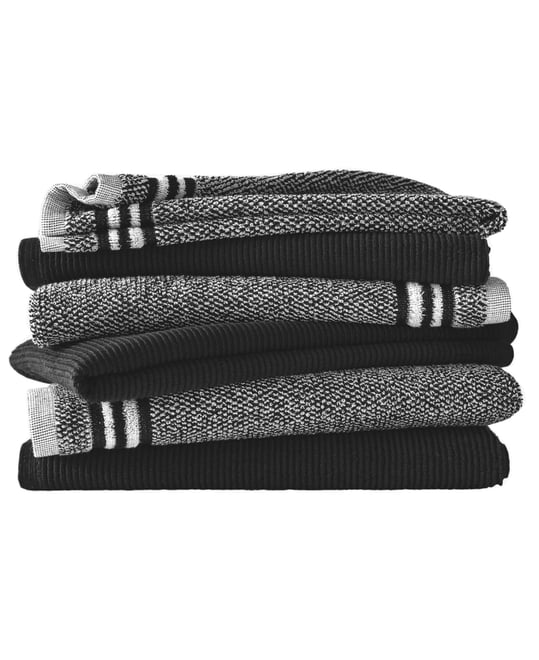Logan Marled Rib Kitchen Towel, Set of 6