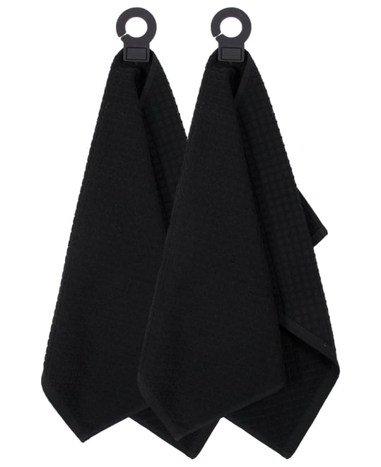 Hook and Hang Woven Kitchen Towel, Set of 2