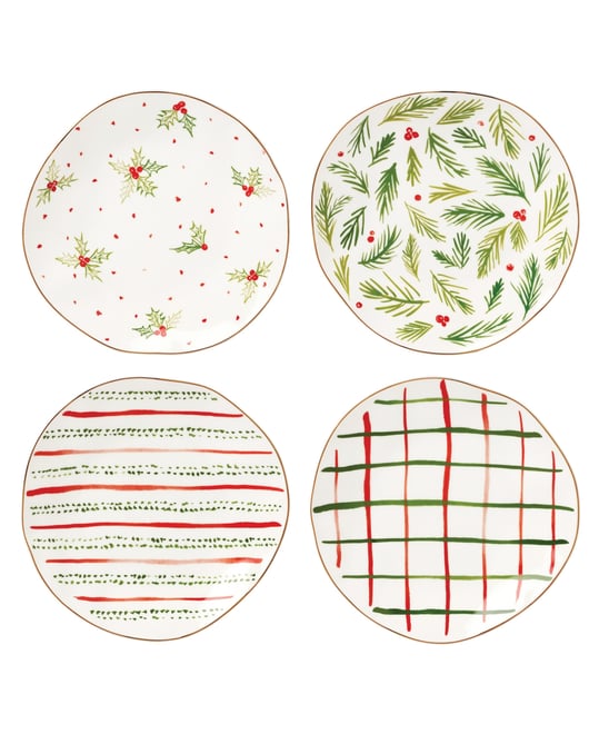 Lenox Bayberry Assorted Dessert Plates Set of 4 Macy s