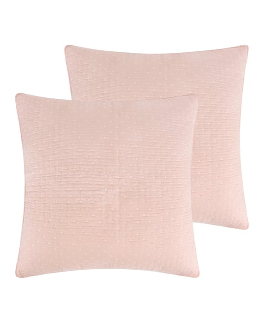 Cross Stitch Stitching 2-Pc. Sham Set, European