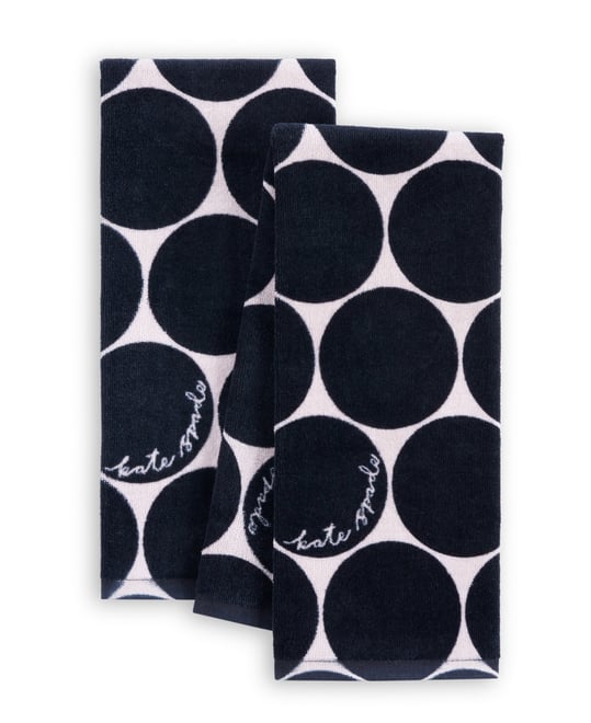 Joy Dot Kitchen Towels 2 Pack Set, 17" x 28"