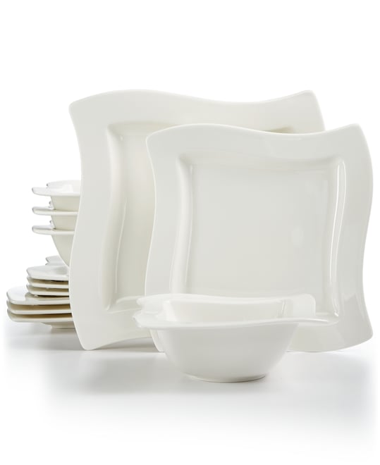 Villeroy & Boch New Wave 12 Pc. Dinnerware Set, Service for
